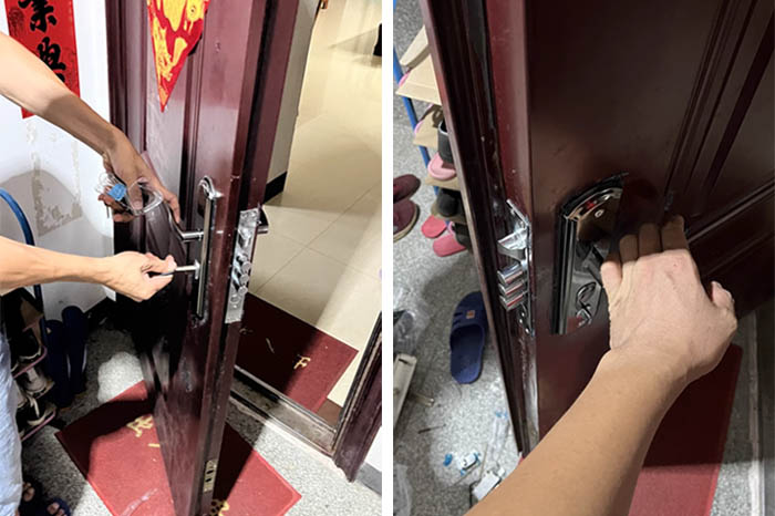 防盗门开锁换锁芯 防盗门开锁换锁芯